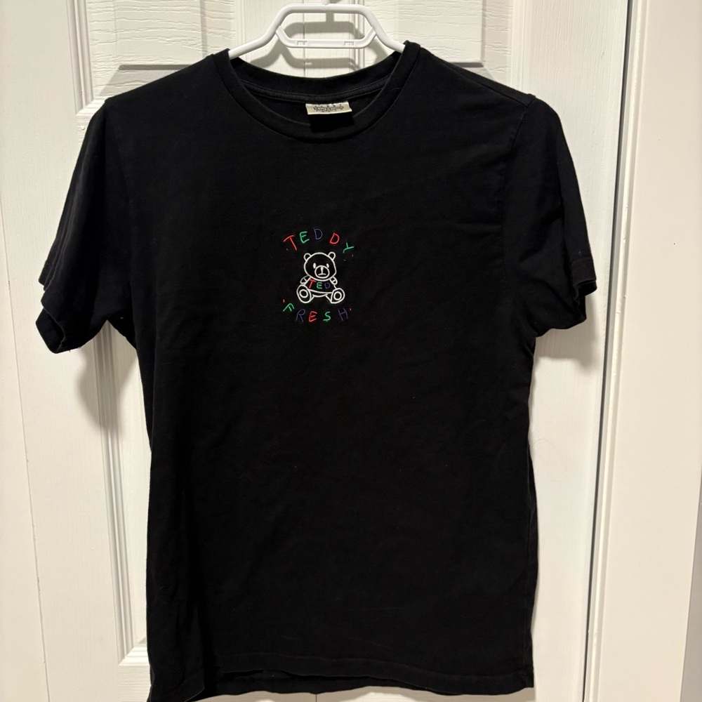 Teddy Fresh Black Graphic Tee